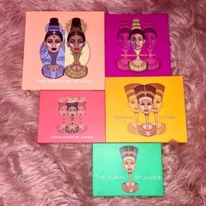 5 Barely Used Juvias Place Palettes